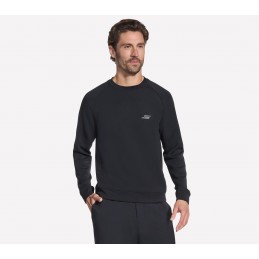 Bluza męska Skechers SKECHCLOUD Elevate Crew czarna - LT251 BLK
