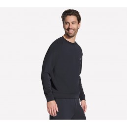 Bluza męska Skechers SKECHCLOUD Elevate Crew czarna - LT251 BLK