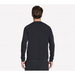 Bluza męska Skechers SKECHCLOUD Elevate Crew czarna - LT251 BLK