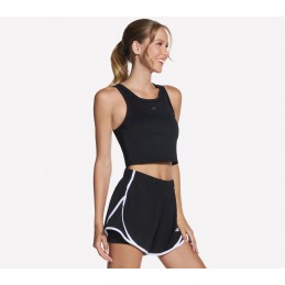Top ze stanikiem Skechers Ace Performance Tank czarny - TT118