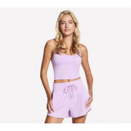 Top ze stanikiem Skechers SKECHDREAM Tank fioletowy - TT134 WSPR