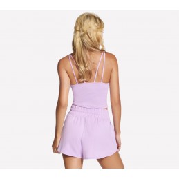 Top ze stanikiem Skechers SKECHDREAM Tank fioletowy - TT134 WSPR