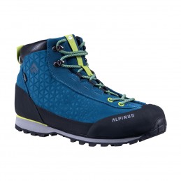 Buty trekkingowe męskie Alpinus Geres HDTX Mid niebieskie -