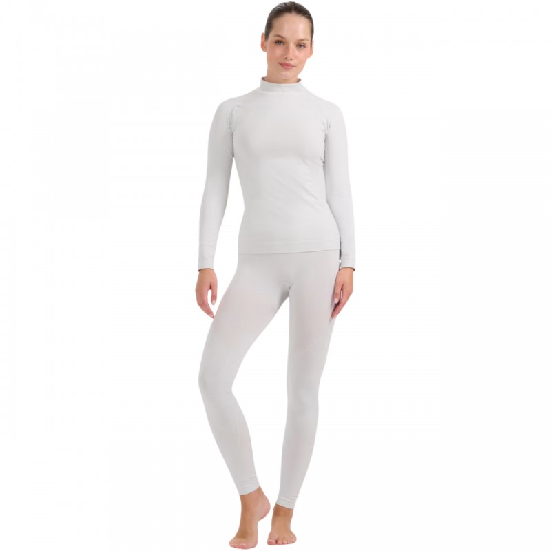 Spodnie termoaktywne damskie 4F szare - 4FWAW25USEAF217 27S