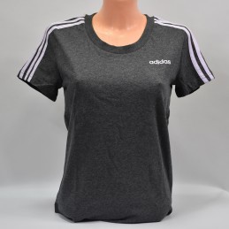 Koszulka damska Adidas W ESS 3 Stripe Slim - FM6428