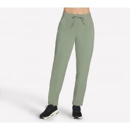 Spodnie damskie Skechers Slip-ins GO WALK Uptown Pant oliwkowe