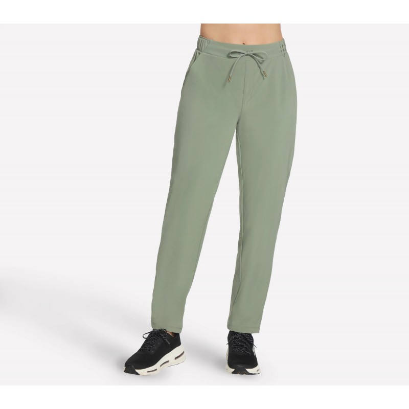 Spodnie damskie Skechers Slip-ins GO WALK Uptown Pant oliwkowe