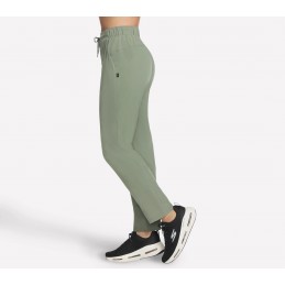 Spodnie damskie Skechers Slip-ins GO WALK Uptown Pant oliwkowe