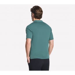 Koszulka męska Skechers Off Duty Polo zielona - TP214 STOL