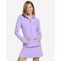 Bluza damska Skechers GO WALK Jacket fioletowa - JA132 PRCL