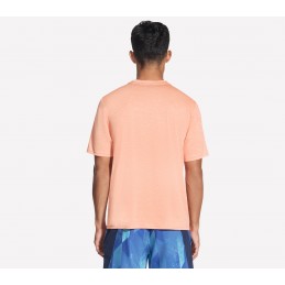 Koszulka męska Skechers Performance Charge Tee pomarańczowa -