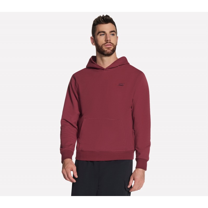 Bluza męska Skechers Street Stad bordowa - HD106 CCRD