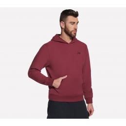 Bluza męska Skechers Street Stad bordowa - HD106 CCRD