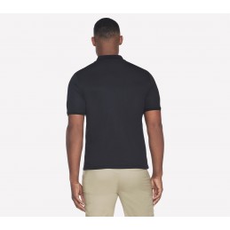 Koszulka męska Skechers Off Duty Polo czarna - TP214 BLK