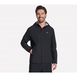 Kurtka męska Skechers czarna - JA347 BLK