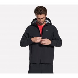 Kurtka męska Skechers czarna - JA347 BLK