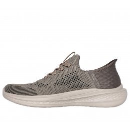 Buty męskie Skechers Slip-ins Relaxed Fit: Slade - Quinto khaki