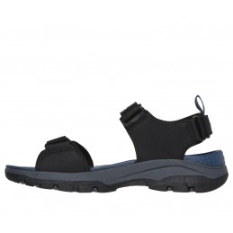 Sandały męskie Skechers Relaxed Fit: Tresmen - Ryer czarne -