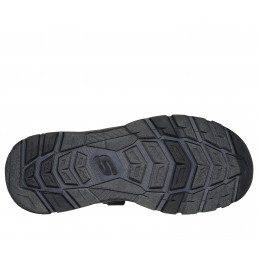 Sandały męskie Skechers Relaxed Fit: Tresmen - Ryer czarne -