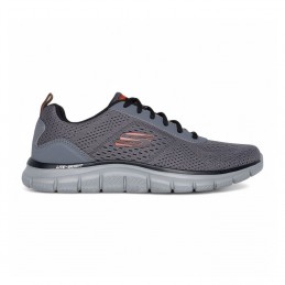 Buty męskie Skechers Track - Leshur szare - 232758 CCOR