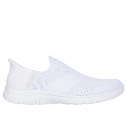 Buty damskie Skechers Slip-ins: Virtue - Sleek białe - 104425
