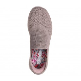 Buty damskie Skechers Slip-ins: Virtue - Sleek szarobrązowe -