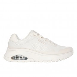 Buty damskie Skechers UNO Flex - Spring On Air kremowe - 177794