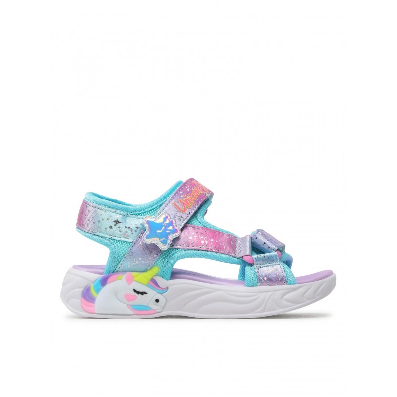 Sandały młodzieżowe Skechers Kids' Unicorn Dreams - Majestic