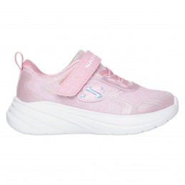 Buty dziecięce Skechers Wave 92 jasnoróżowe - 303557N LTPK