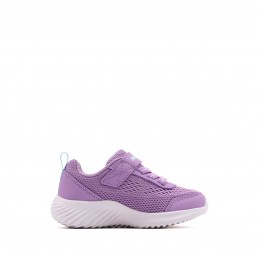 Buty dziecięce Skechers Bounder-Free and Easy lawendowe -
