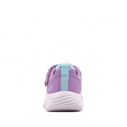 Buty dziecięce Skechers Bounder-Free and Easy lawendowe -