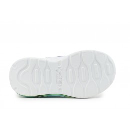 Buty dziecięce Skechers Mega Scene niebieskie - 402162N BBLM