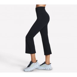 Spodnie damskie Skechers Slip-ins GO WALK Crop Pant czarne -