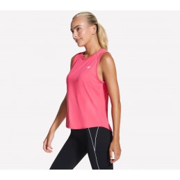 Koszulka damska Skechers Stride Performance Tank koralowa -