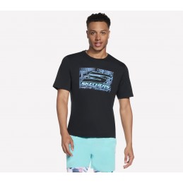 Koszulka męska Skechers Ace Tee czarna - TS314 BLK