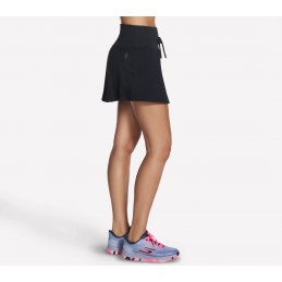 Spódnico-spodenki Skechers GO WALK Rib Mix Skort czarne - SK52