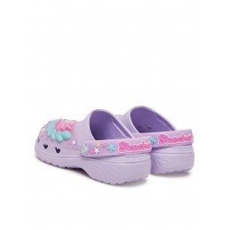 Crocsy młodzieżowe Skechers Sweetheart-Wing Stars fioletowe -