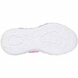 Buty młodzieżowe Skechers S Lights eternal Heart Lights różowe