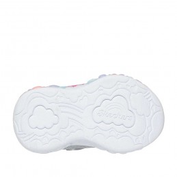 Buty dziecięce Skechers S Lights eternal Heart Lights szare -