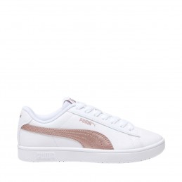 Buty młodzieżowe Puma Rickie Classic biało-złote - 394252 04