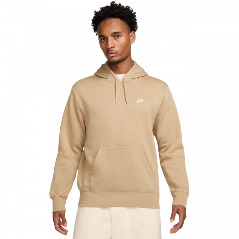 Bluza męska Nike Club BB beżowa - FN3859 297