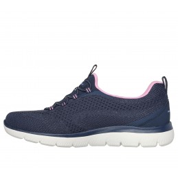 Buty damskie Skechers Summits - New Nature granatowe - 150120 NVPK - 2
