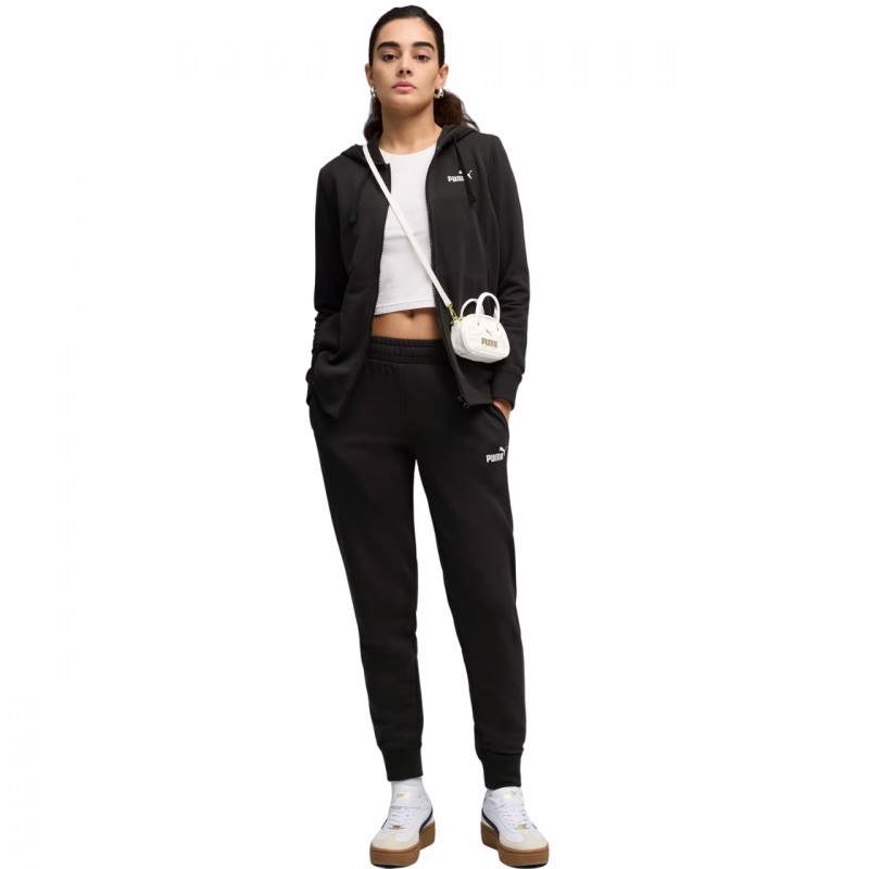 Dres damski Puma Hodded Sweat Suit czarny - 691902 01