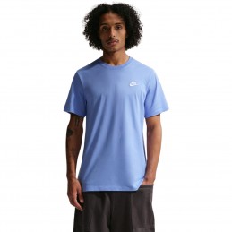 Koszulka męska Nike Club Tee niebieska - AR4997 494