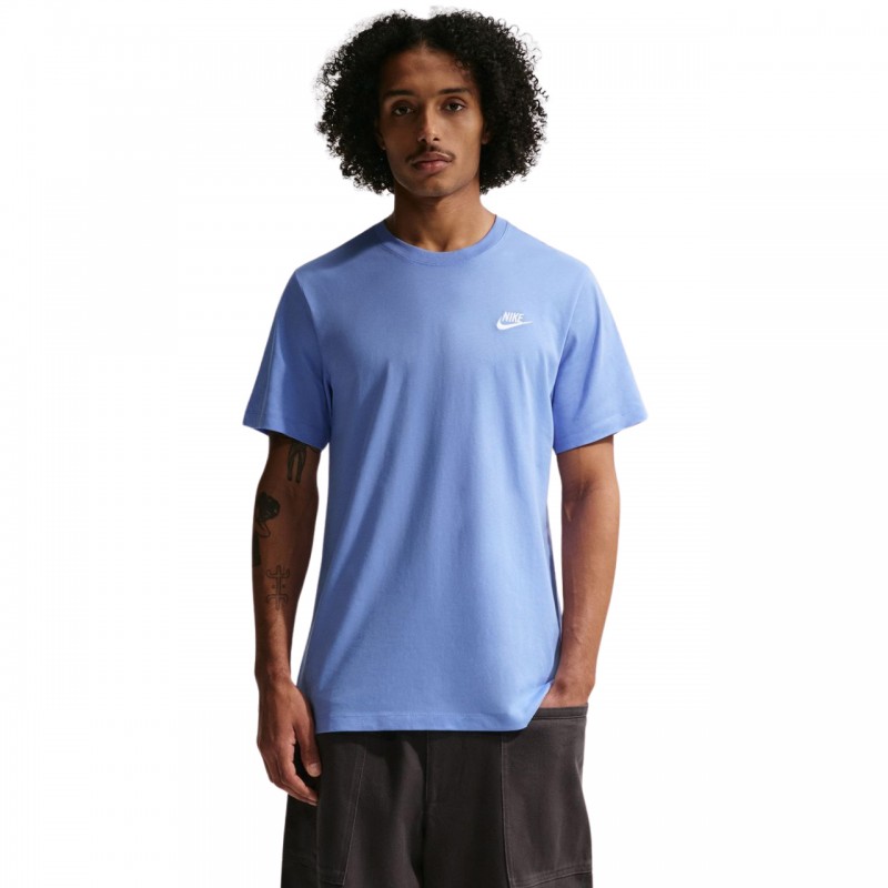 Koszulka męska Nike Club Tee niebieska - AR4997 494