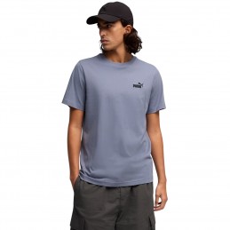 Koszulka męska Puma ESS Small No.1 Logo Tee(s) fioletowa -
