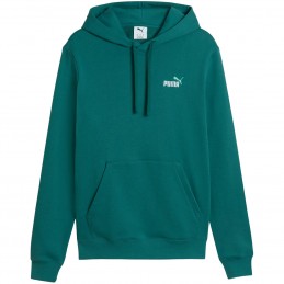 Bluza męska Puma ESS 2 Color Small No.1 Logo Hoodie zielona -