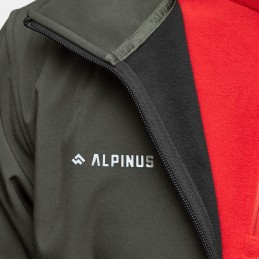 Kurtka męska Softshell Alpinus Active Stenshuvud khaki - BR11952