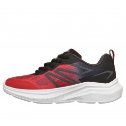 Buty młodzieżowe Skechers Microspec Velocity - Zromic czerwono/czarne - 404126L RDBK - 3