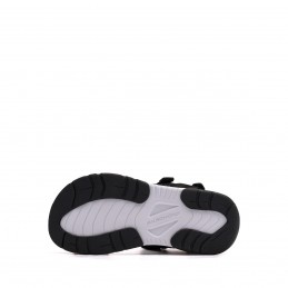 Sandały młodzieżowe Skechers Tread Seeker czarno/białe -